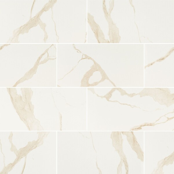 Msi Eden Calcatta 24 In. X 48 In. Porcelain Matte Floor & Wall Tile, 2PK ZOR-PT-0619 - main